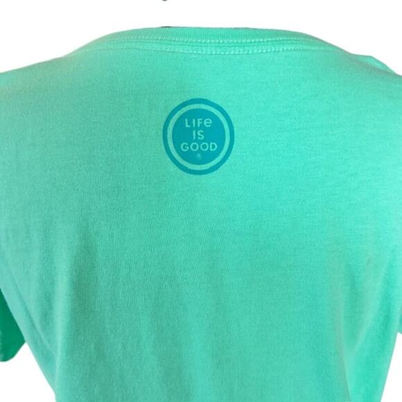 Life is Good "Stay Six Seagulls Apart" Crusher Tee - Women's M - Picture 4 of 7